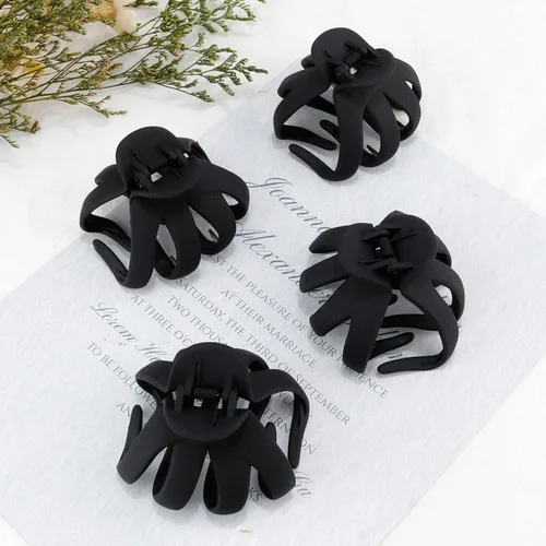 Miniatura 6 de COCIDE 4 pinzas para el cabello para mujer, clip de pulpo grande de acrílico, antideslizante, garra de araña grande para niñas, agarre fuerte, clip