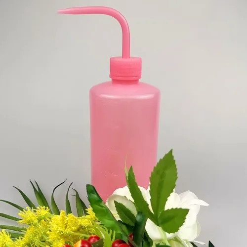 Miniatura 6 de Valchoose Profesional 500ml Botella de Presión de Seguridad 16.9oz (Rosa), LDPE Sin Derrame, Botella de Lavado de Plástico (1Paquete)