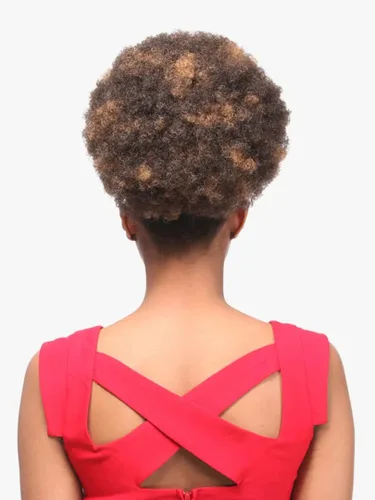 Miniatura 4 de Sensationnel Cola de caballo de pelo sintético Instant Pony Afro Kinky (1)