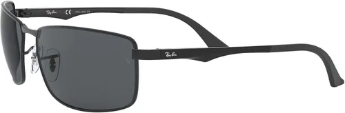 Miniatura 3 de Ray-Ban Gafas de sol rectangulares de metal RB3498 para hombre