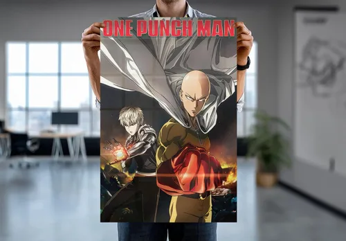 Miniatura 7 de POSTER STOP ONLINE One Punch Man - Póster impreso para serie de televisión de anime (Destrucción) (tamaño: 24 x 36 pulgadas) (póster laminado)