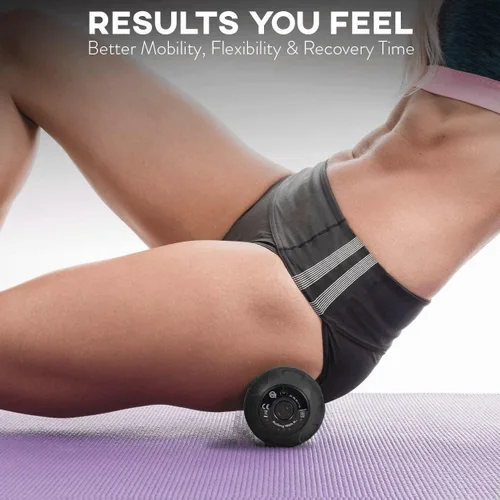 Miniatura 4 de Rolling With It Bola de masaje vibratoria de maní – Terapia de punto de activación de tejido profundo, liberación miofascial – de mano, inalámbrica