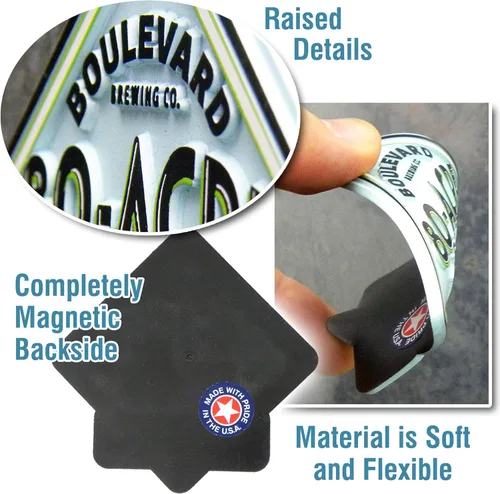 Miniatura 2 de Imán de montaje del estado de Nuevo México por Classic Magnets, 2.9 x 3.2 pulgadas, recuerdos coleccionables de goma 3D estilo vintage y regalos