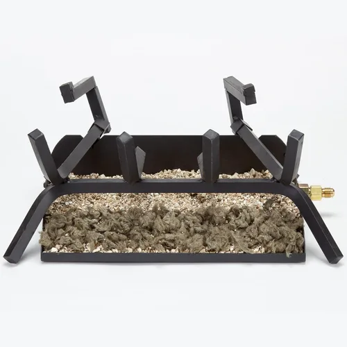 Miniatura 6 de HearthSense MO18HVL Juego de Troncos de Chimenea Ventilados de Gas Natural con Encendido por Cerilla, 45000 BTU, Calienta hasta 1650 Pies Cuadrados