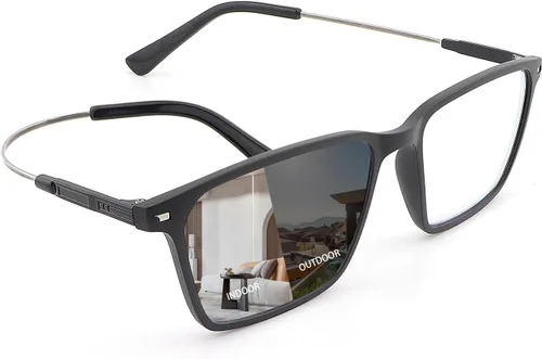 YIMI Lentes fotocromáticos con bloqueo de luz azul, protección UV, antifatiga ocular, para computadora, juegos, bloqueo de pantalla de luz azul,