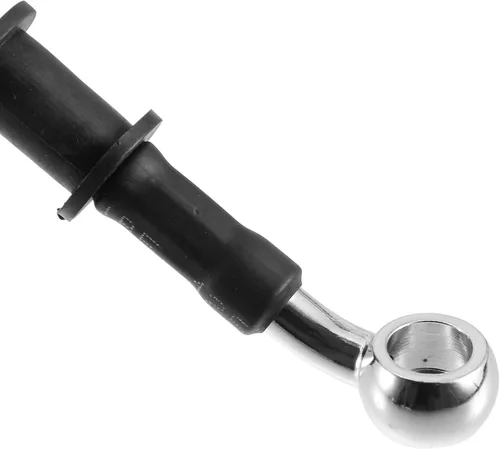 Miniatura 8 de X AUTOHAUX 39.4 in AN3 M10 Línea de freno hidráulico para coche, manguera de aceite, 28 ° 28 ° acero inoxidable para coche, motocicleta, motocross