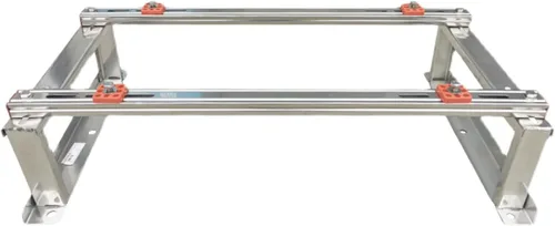 Soporte para manipulador de aire, base de bomba de calor, soporte de suelo para aire acondicionado mini dividido sin conductos, soporte de