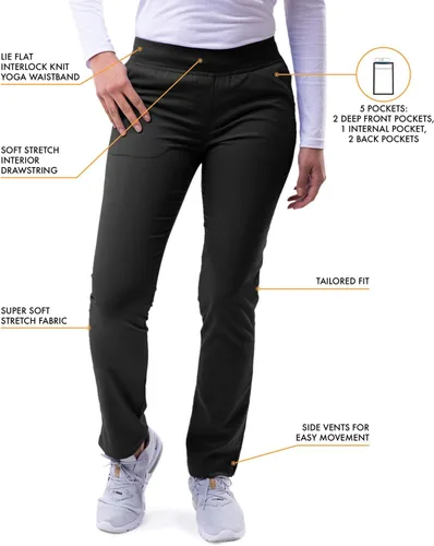 Miniatura 3 de Adar Pro Scrubs - Pantalones ajustados de yoga para mujer