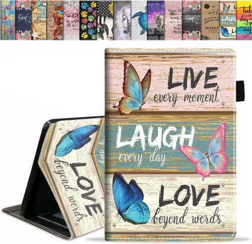 Miniatura 9 de Funda para tablet Fire HD 10/Fire HD 10 Plus de 10.1 pulgadas (11ª generación, lanzada en 2021) – Funda delgada de piel sintética con soporte