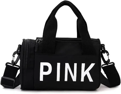 Bolsa de gimnasio pequeña estética, bonita bolsa de lona con asa, bolsa de viaje para el hombro, bolsa cruzada resistente para deportes de natación