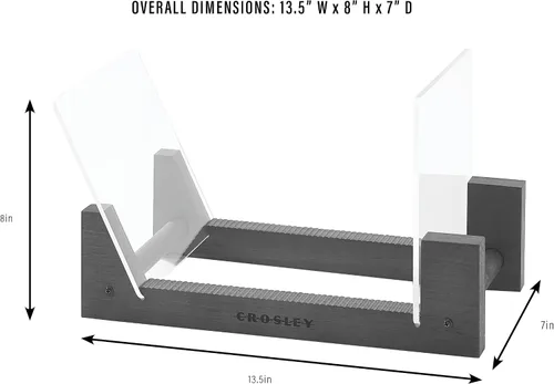 Miniatura 5 de Crosley AC1049A-NA - Soporte para almacenamiento de registros, natural