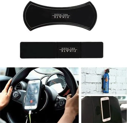 Miniatura 4 de NULL - Soporte universal para teléfono, almohadilla de gel mágico nano negro