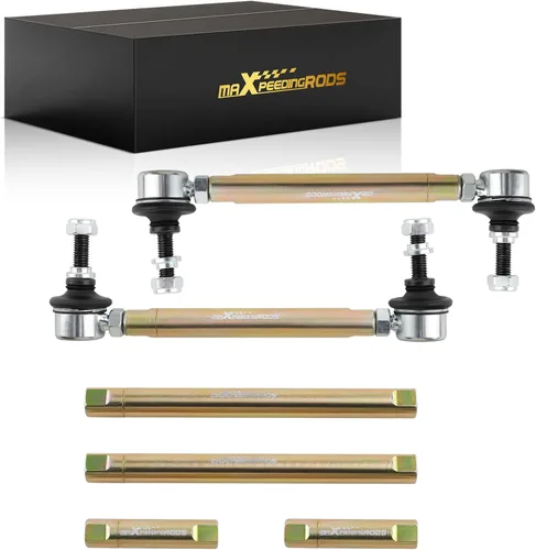 Miniatura 8 de maXpeedingrods Barras de Esfuerzo Laterales Ajustables Delanteras para BMW Serie 3 E36 E46 M3 E90 E91 E92 E93, Kit de Suspensión de Barras