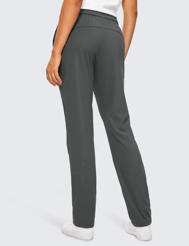 Miniatura 2 de Pantalón largo CRZ YOGA para mujer, elástico, con cordón, pantalón de deporte con bolsillos