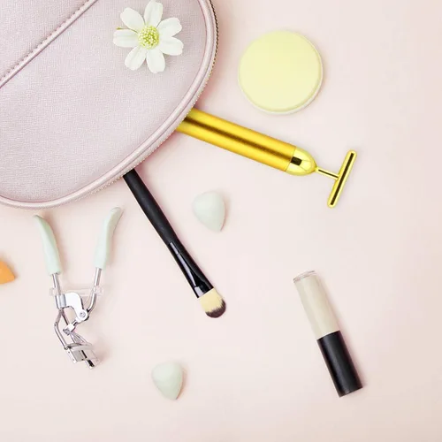 Miniatura 10 de Beauty Bar - Masajeador facial eléctrico dorado de 24 quilates, herramientas de masaje facial en forma de T, para el cuidado de la piel, brazo, ojo