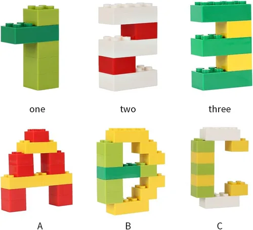 Miniatura 3 de Ladrillos clásicos a granel compatibles con placa base Lego, bloques de construcción en color aleatorio, juego creativo para niños, forma mixta