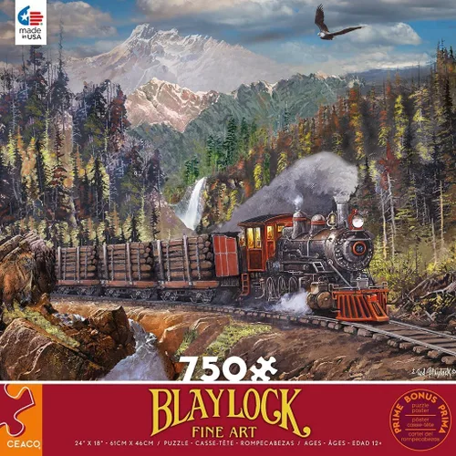 Miniatura 2 de Ceaco - Ted Blaylock - Placerville - Rompecabezas de 750 piezas