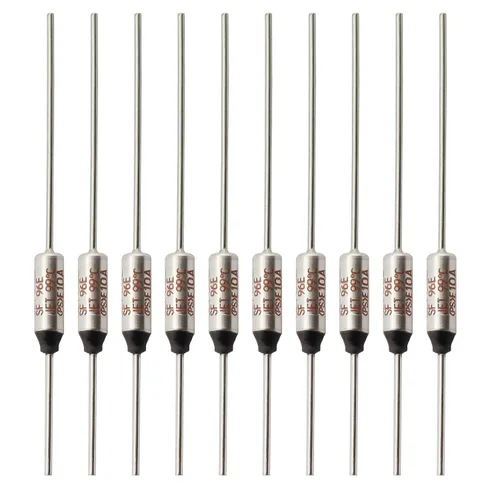 Miniatura 6 de SF119E-121 grados de metal de corte térmico fusible térmico 10A 250 V para transformador de motor eléctrico industrial electrodoméstico 10 unids