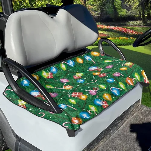Miniatura 20 de Fundas de asiento de carrito de golf, toalla de manta de asiento de carrito de golf, cubierta de asiento de carrito de golf para asientos de 2