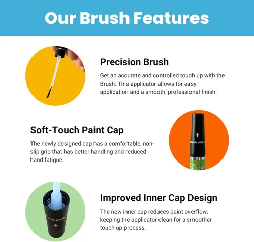 Miniatura 31 de TouchUpDirect PGE Mojito! Compatible con Jeep Exact Match Pintura de Retoque con Brocha - Kit Esencial