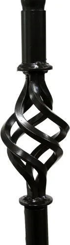 Miniatura 6 de Kettle Moraine Juego de poste decorativo para comederos de pájaros de 4 brazos con enchufe de tierra Twister