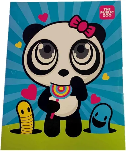 Miniatura 3 de El público Zoo juego de carpetas para 4 ~ Happy Rainbows en negro, Craft tiempo, amor la Lollipop, divertido con amigos