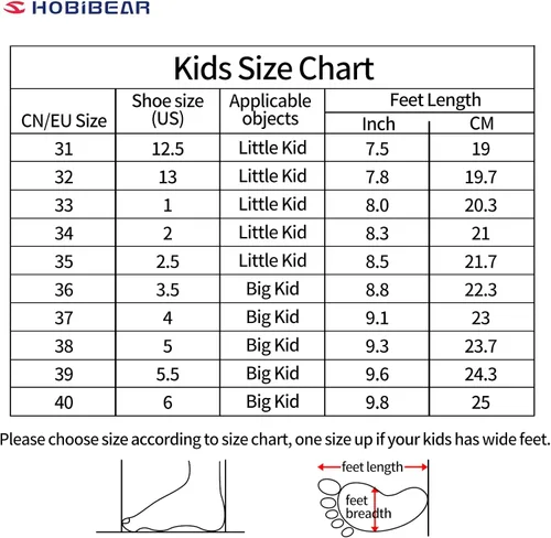 Miniatura 4 de HOBIBEAR Zapatos deportivos para niños y niñas, ligeros, transpirables, para caminar, correr (niños pequeñosniños grandes)