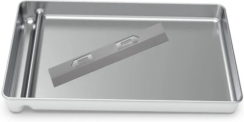 Bandeja de arena reutilizable de acero inoxidable compatible con cajas de arena autolimpiantes para gatos sin cuchara Petsafe – Nunca absorbe