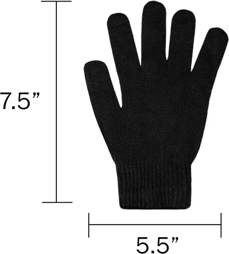 Miniatura 7 de Moda West Bulk 2448 Pack Winter Kit Wholesale Gloves Beanies Scarves Set Warm Accessories Donation Charity Care Bundle