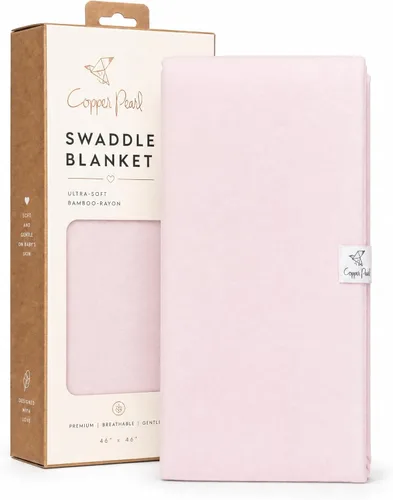 Miniatura 35 de Copper Pearl Swaddle Blankets for Newborns Soft Stretchy Receiving Blankets for Boys and Girls Large 46 x 46 Inch Baby Blankets Lightweight