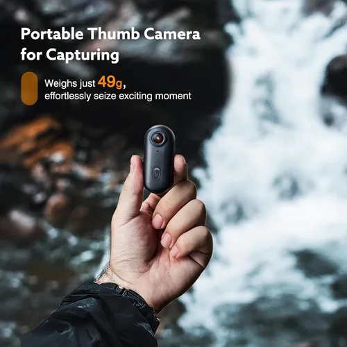Miniatura 3 de Z10 - Cámara de acción 4K, cámara deportiva portátil de 256GB con estuche impermeable, clip magnético y accesorios de montaje rápido, cámara