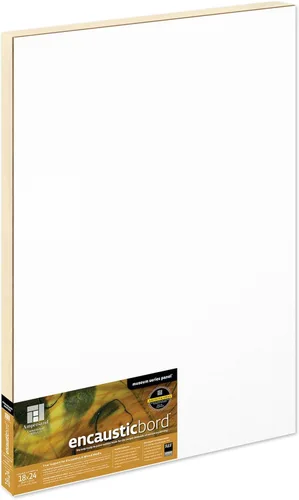 Miniatura 29 de Ampersand Art Supply Panel de pintura de madera: Serie Museo Encausticbord, 7/8 pulgadas de profundidad, 8 "x 10" Profundidad de 7/8 pulgadas
