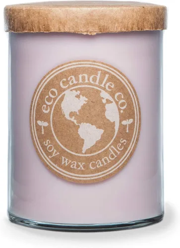 Miniatura 30 de Eco Candle Co. Vela Reciclada, Gardenia y Guayaba, 6 oz. – Aromas de Gardenia, Jazmín, Guayaba y Verdes Tropicales – 100% Cera de Soja, Sin Plomo