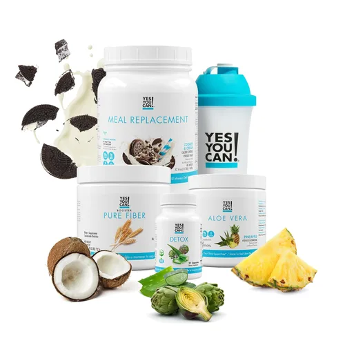 Miniatura 12 de Yes You Can! Kit Detox Plus, Sustituto de Comida de Fibra Pura para Limpieza Diaria, Mezcla para Bebida, Potenciador de Batido y Suplemento, Kit