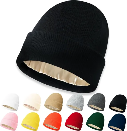 Miniatura 14 de NPQQUAN Beanie for Men Women Winter Hats for Mens Beanie Cuffed Knit Beanies Skull Cap