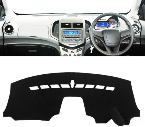 Miniatura 2 de LEFEDA Para Chevrolet Aveo Sonic 2012-2015 2016, Car Styling Dashboard Cover Pad Mat Dashmat Dash Parasol Proteger Alfombra Accesorios