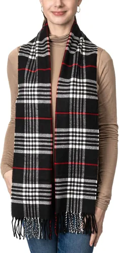 Miniatura 81 de Bufanda de invierno Achillea suave y cálida, de tartán, a cuadros, de cachemira, unisex
