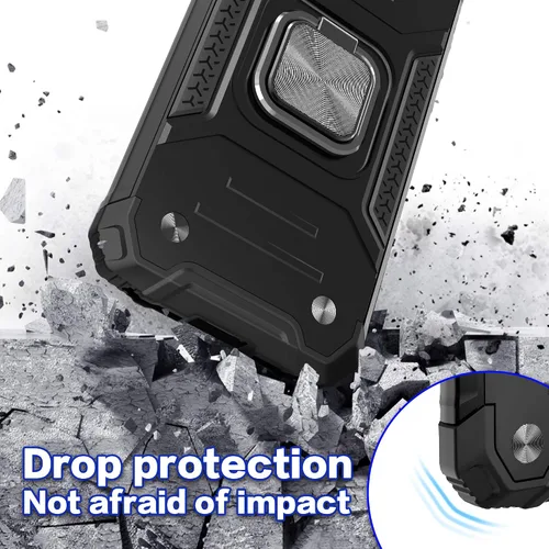 Miniatura 5 de Funda para Galaxy A32 5G con protector de pantalla, a prueba de caídas, ajuste delgado, con soporte para automóvil, funda protectora ligera