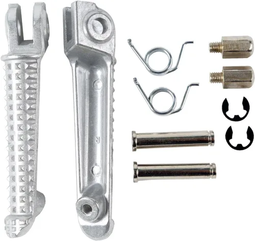 Miniatura 4 de XMT-MOTO Estriberas delanteras para Yamaha YZF R1 1998-2022, R1S R1M 2015-2022, YZF R6 2003-2020, YZF R6S 2003-2009, color negro