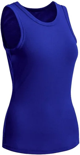 Miniatura 4 de HWOKEFEIYU - Camiseta básica sin mangas de verano, para mujer