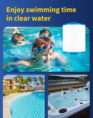 Miniatura 6 de ZOTEE Filtro de spa que reemplaza a balnearios artesianos, Unicel 6CH-502, Filbur FC-0311, PAS50SV-F2M, PAS50, Master Deluxe M60506, Excel XLS-604