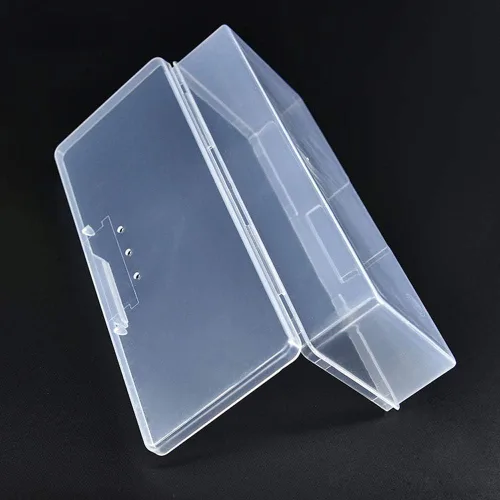 Miniatura 3 de Organizador de viaje para cosméticos de maquillaje, caja de lápices para brochas de papelería, píldoras, suplementos, portátil, 7.3 x 2.8 x 1.4