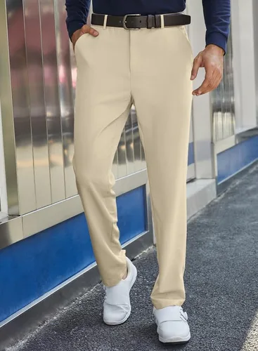 Miniatura 2 de JMIERR Pantalones de golf para hombre, elásticos, ajustados, para correr, viajes, trabajo, pantalones de vestir chinos para hombre