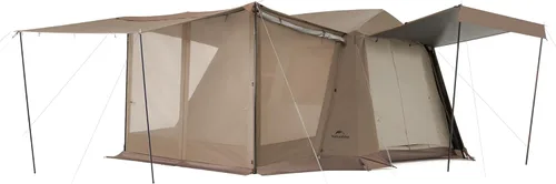 Miniatura 11 de Naturehike Village Tienda de Campaña Instantánea, Tienda de Campaña para 4 Personas y 8 Personas con Toldo Completo, Tiendas de Campaña Impermeables