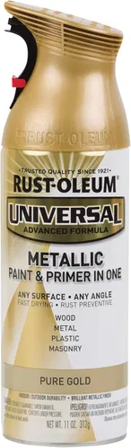 Miniatura 138 de Rust-Oleum 245197 Pintura en aerosol universal para todas las superficies, 12 onzas, negro satinado