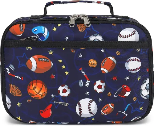 Miniatura 67 de CAMTOP - Conjunto de mochila y lonchera con estampados divertidos para niños de preescolar y primaria), Y0058-2