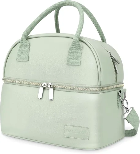 Miniatura 15 de BALORAY Bolsa de almuerzo para mujeres y hombres, lonchera aislada para adultos, bolsa de almuerzo reutilizable para el trabajo, picnic o viajes