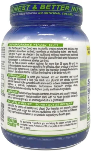 Miniatura 4 de Performance Inspired Nutrición Dieta y Energía Proteína de Suero Rasgado, Sueño de Chocolate Oscuro; Estilo #: RWDKC