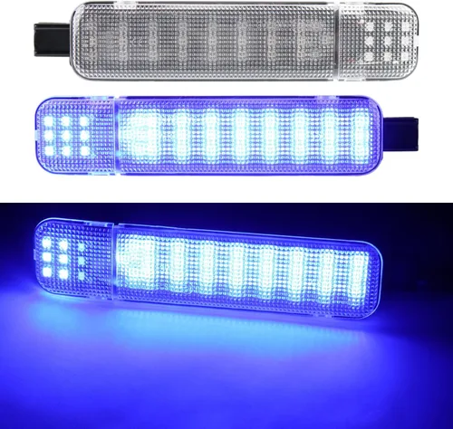 Miniatura 10 de 4 luces LED para panel de puertas interiores compatibles con Chevy Silverado GMC C/K, Sierra 1500 2500 3500, Suburban, Avalanche, Hum-mer H2 Yukon 4