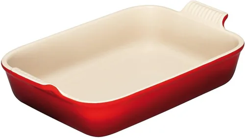Miniatura 8 de Fuente de cerámica para el horno, colección Heritage de Le Creuset, Cereza